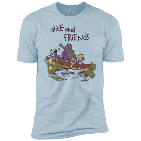 T-Shirts Light Blue / YXS Alice and Friends Boys Premium T-Shirt