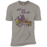 T-Shirts Light Grey / YXS Alice and Friends Boys Premium T-Shirt