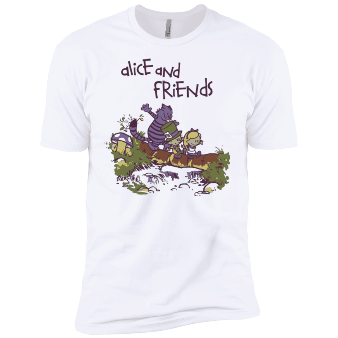 T-Shirts White / YXS Alice and Friends Boys Premium T-Shirt