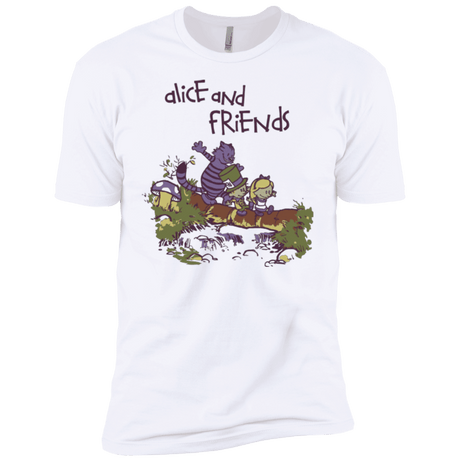 T-Shirts White / YXS Alice and Friends Boys Premium T-Shirt