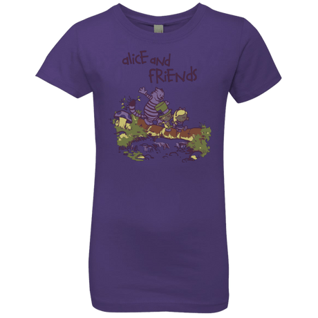 T-Shirts Purple Rush / YXS Alice and Friends Girls Premium T-Shirt