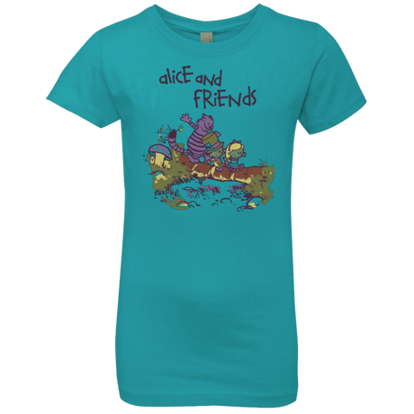 T-Shirts Tahiti Blue / YXS Alice and Friends Girls Premium T-Shirt