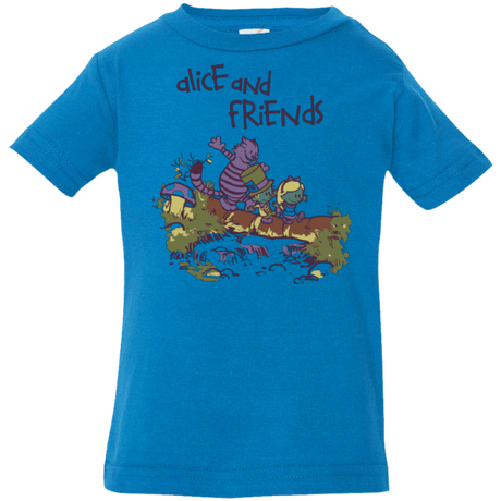 T-Shirts Cobalt / 6 Months Alice and Friends Infant Premium T-Shirt
