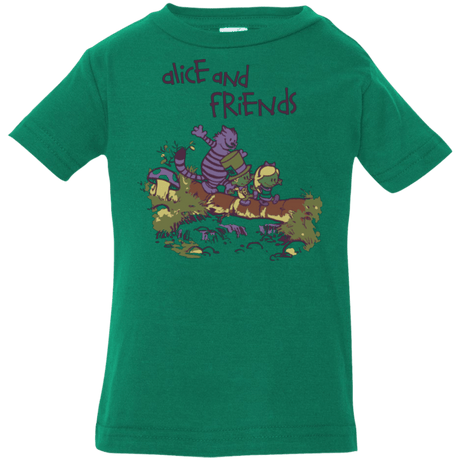 T-Shirts Kelly / 6 Months Alice and Friends Infant Premium T-Shirt