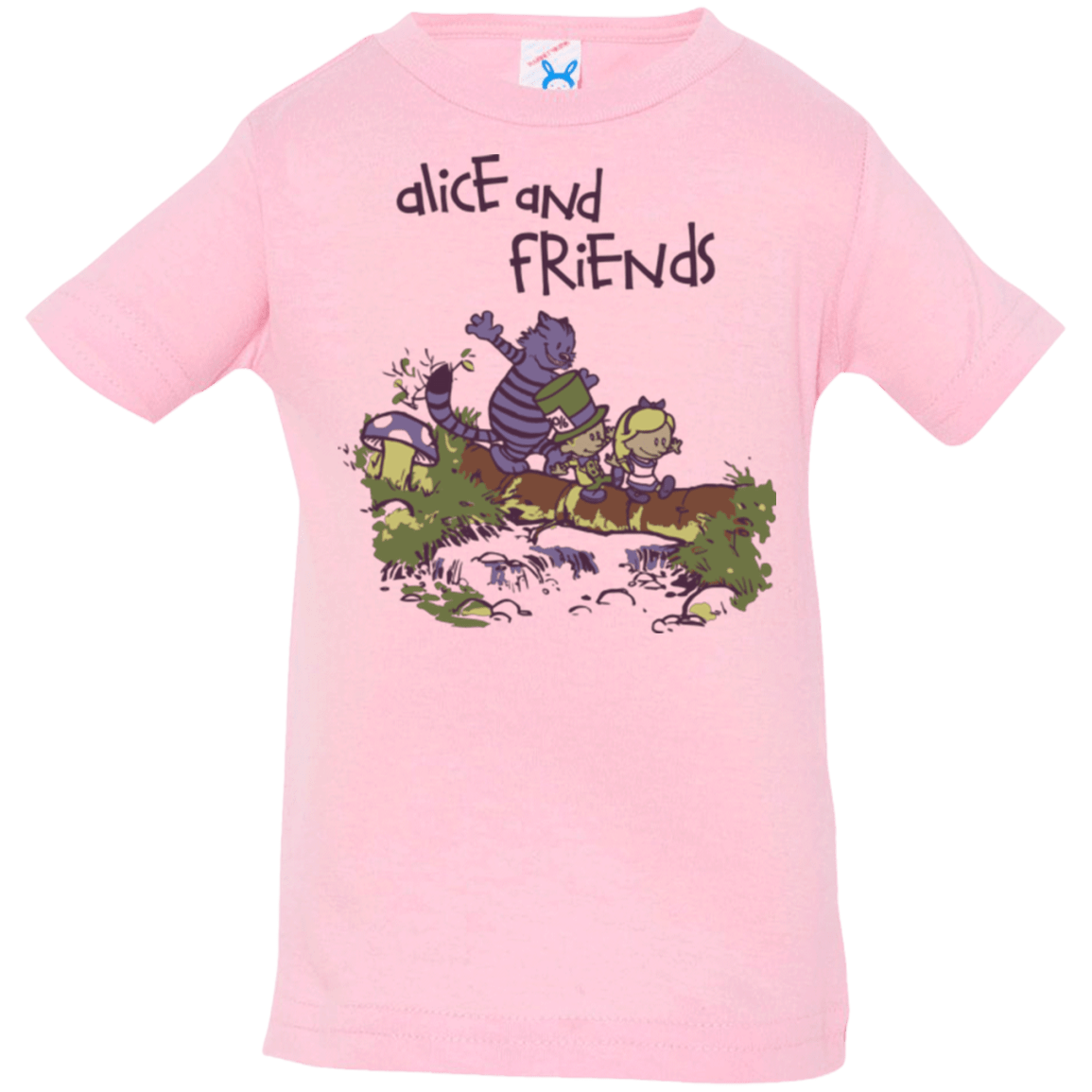 T-Shirts Pink / 6 Months Alice and Friends Infant Premium T-Shirt