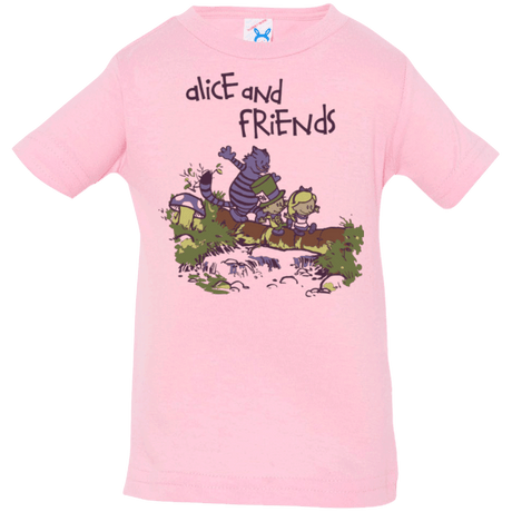 T-Shirts Pink / 6 Months Alice and Friends Infant Premium T-Shirt
