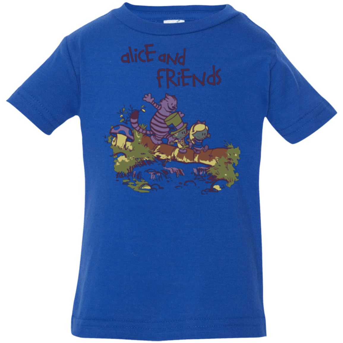 T-Shirts Royal / 6 Months Alice and Friends Infant Premium T-Shirt