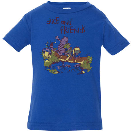 T-Shirts Royal / 6 Months Alice and Friends Infant Premium T-Shirt