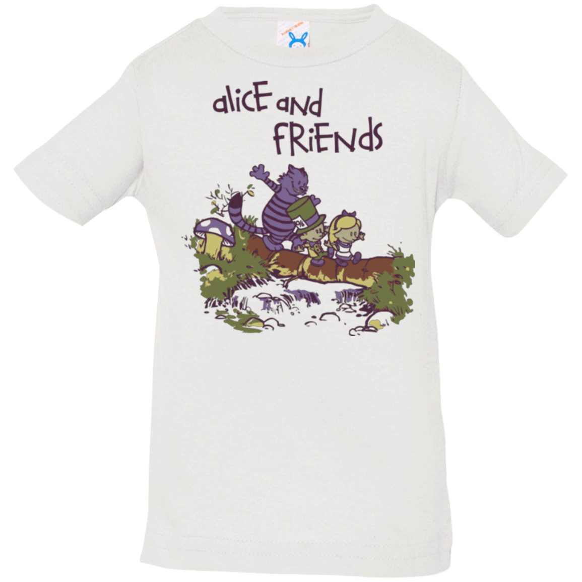 T-Shirts White / 6 Months Alice and Friends Infant Premium T-Shirt