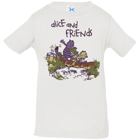 T-Shirts White / 6 Months Alice and Friends Infant Premium T-Shirt