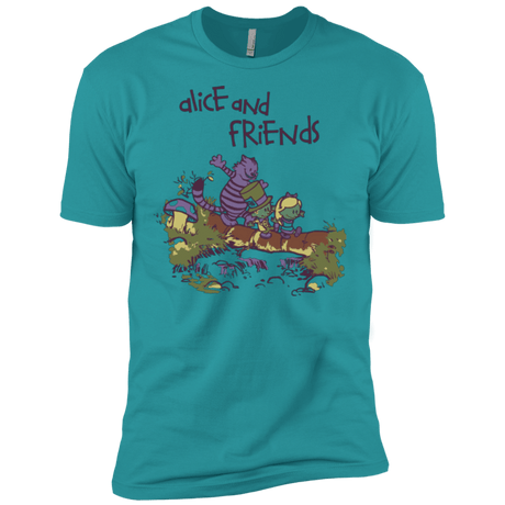 T-Shirts Tahiti Blue / X-Small Alice and Friends Men's Premium T-Shirt