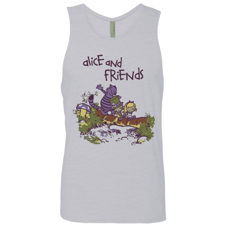 T-Shirts Heather Grey / Small Alice and Friends Men's Premium Tank Top