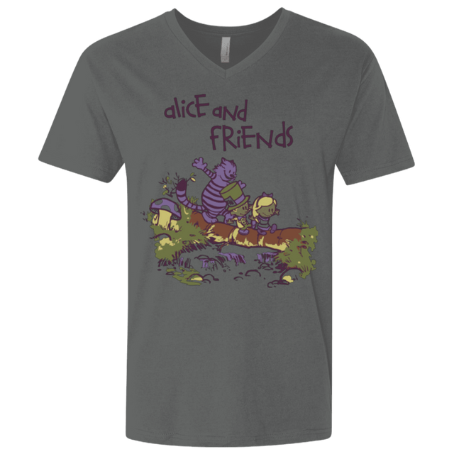 T-Shirts Heavy Metal / X-Small Alice and Friends Men's Premium V-Neck