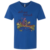 T-Shirts Royal / X-Small Alice and Friends Men's Premium V-Neck