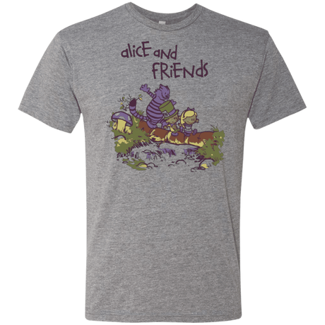 T-Shirts Premium Heather / Small Alice and Friends Men's Triblend T-Shirt