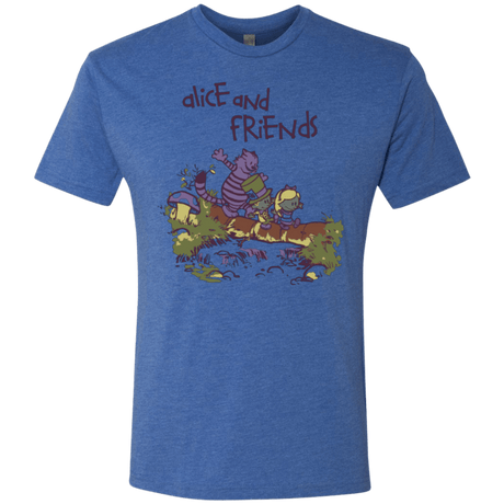 T-Shirts Vintage Royal / Small Alice and Friends Men's Triblend T-Shirt