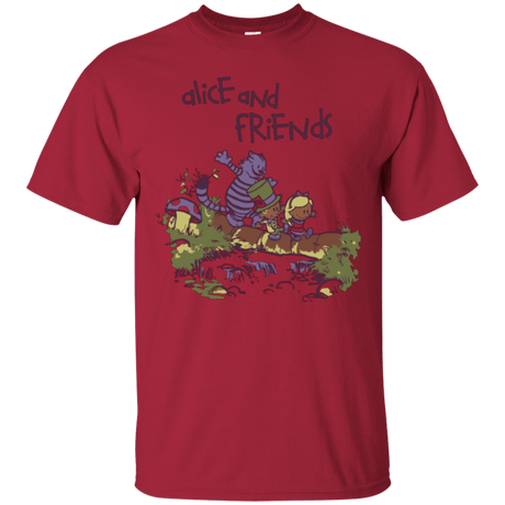 T-Shirts Cardinal / Small Alice and Friends T-Shirt