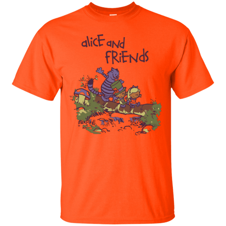 T-Shirts Orange / Small Alice and Friends T-Shirt