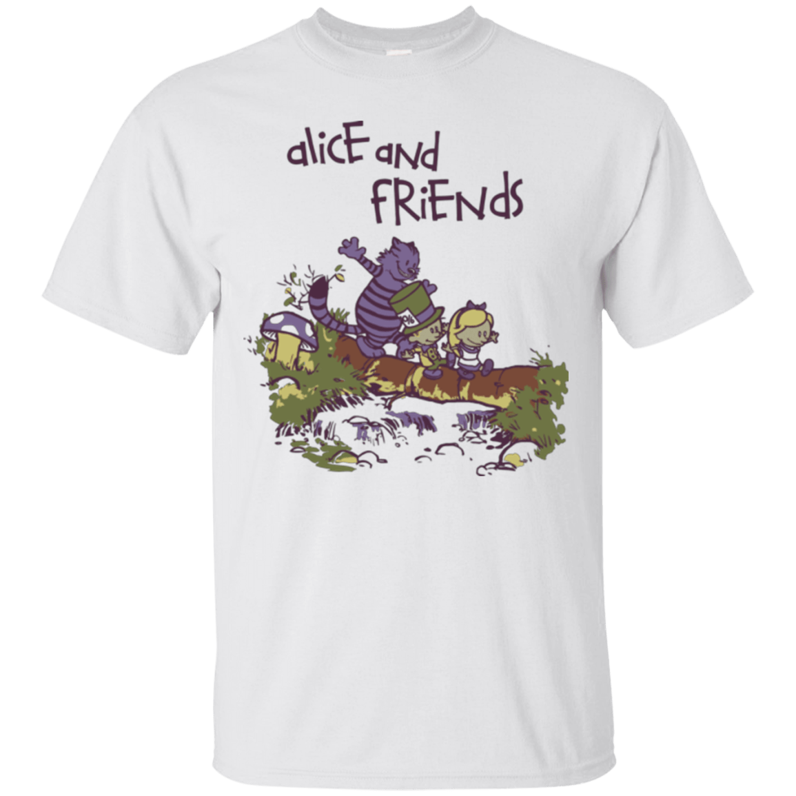 T-Shirts White / Small Alice and Friends T-Shirt