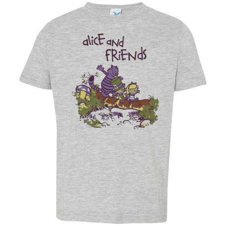 T-Shirts Heather / 2T Alice and Friends Toddler Premium T-Shirt