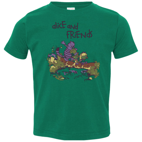 T-Shirts Kelly / 2T Alice and Friends Toddler Premium T-Shirt