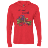 T-Shirts Vintage Red / X-Small Alice and Friends Triblend Long Sleeve Hoodie Tee