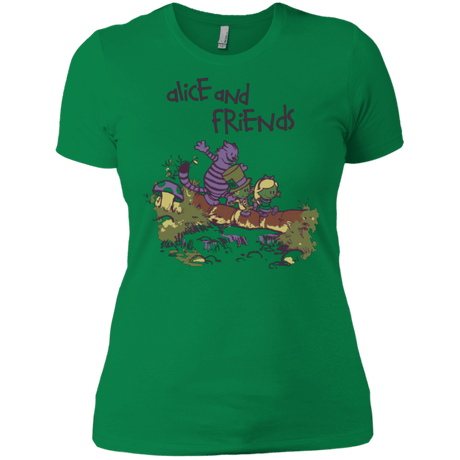 T-Shirts Kelly Green / X-Small Alice and Friends Women's Premium T-Shirt