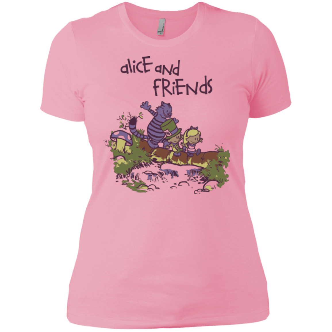 T-Shirts Light Pink / X-Small Alice and Friends Women's Premium T-Shirt