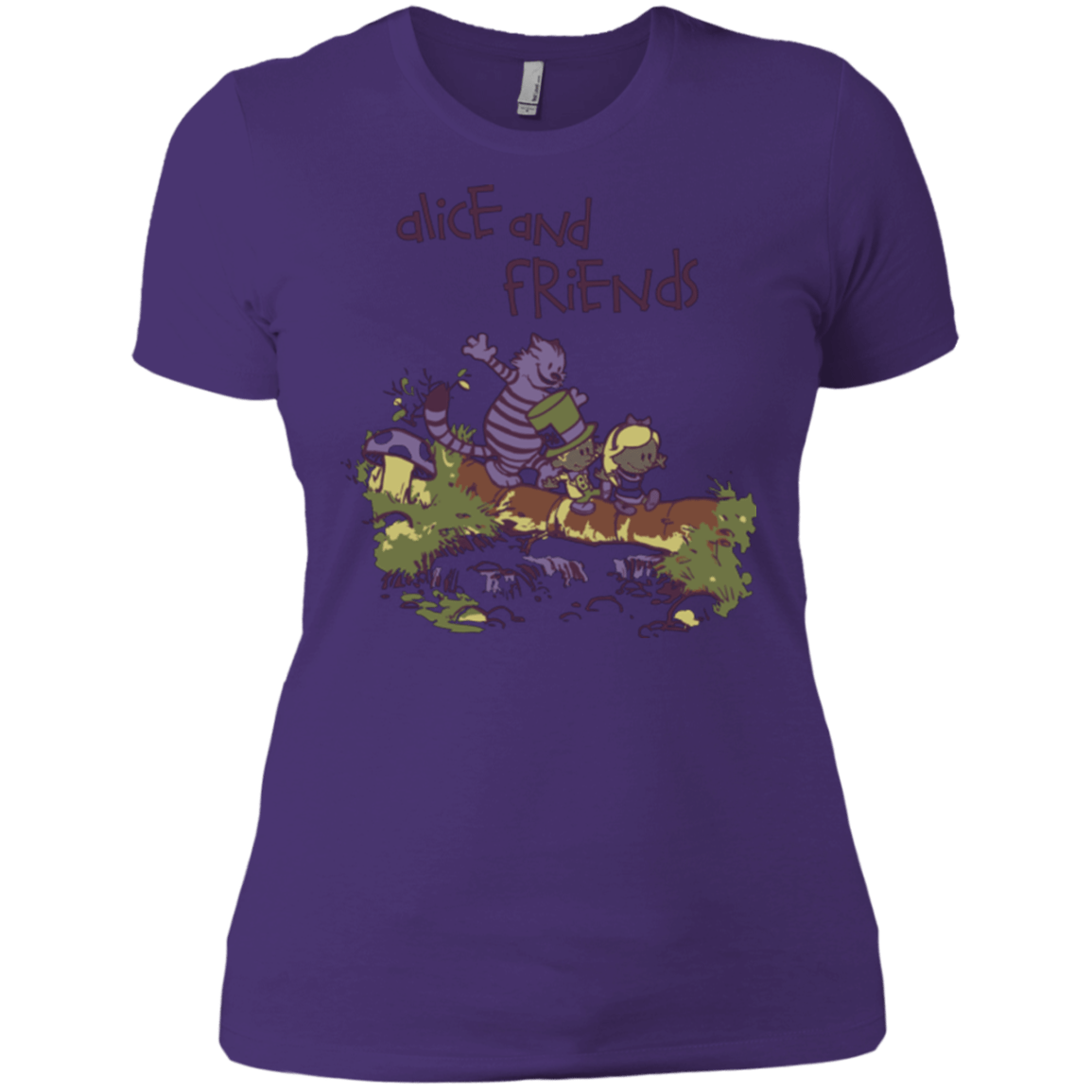 T-Shirts Purple / X-Small Alice and Friends Women's Premium T-Shirt