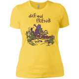 T-Shirts Vibrant Yellow / X-Small Alice and Friends Women's Premium T-Shirt