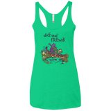 T-Shirts Envy / X-Small Alice and Friends Women's Triblend Racerback Tank