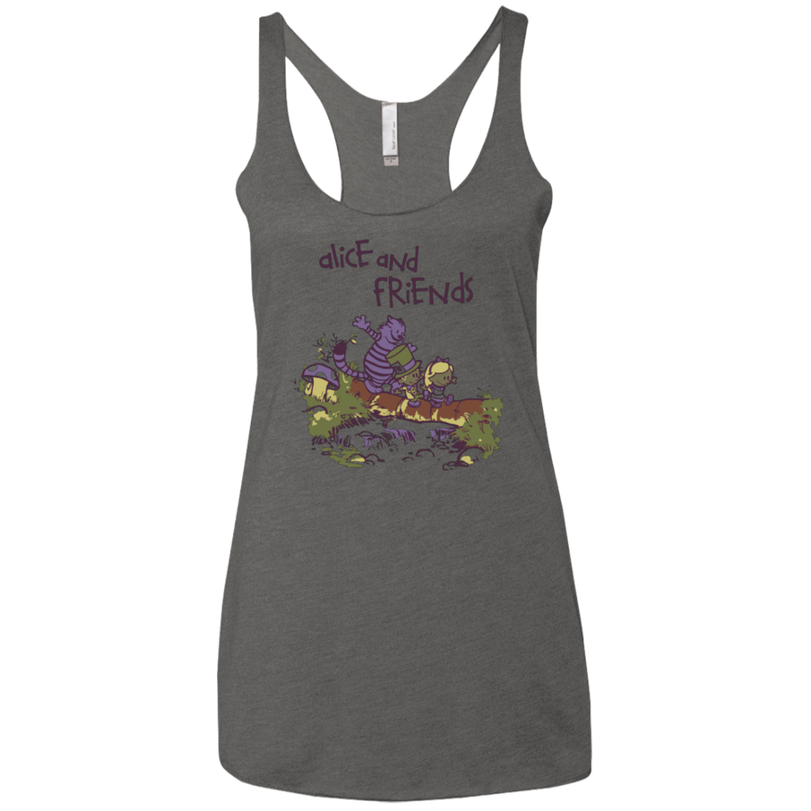 T-Shirts Premium Heather / X-Small Alice and Friends Women's Triblend Racerback Tank