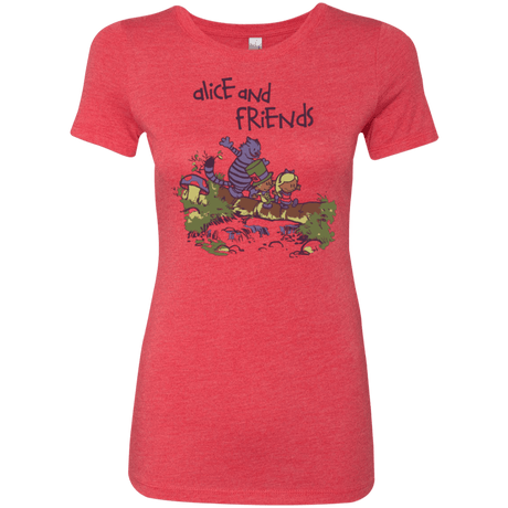 T-Shirts Vintage Red / Small Alice and Friends Women's Triblend T-Shirt