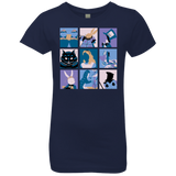 T-Shirts Midnight Navy / YXS Alice Pop Girls Premium T-Shirt