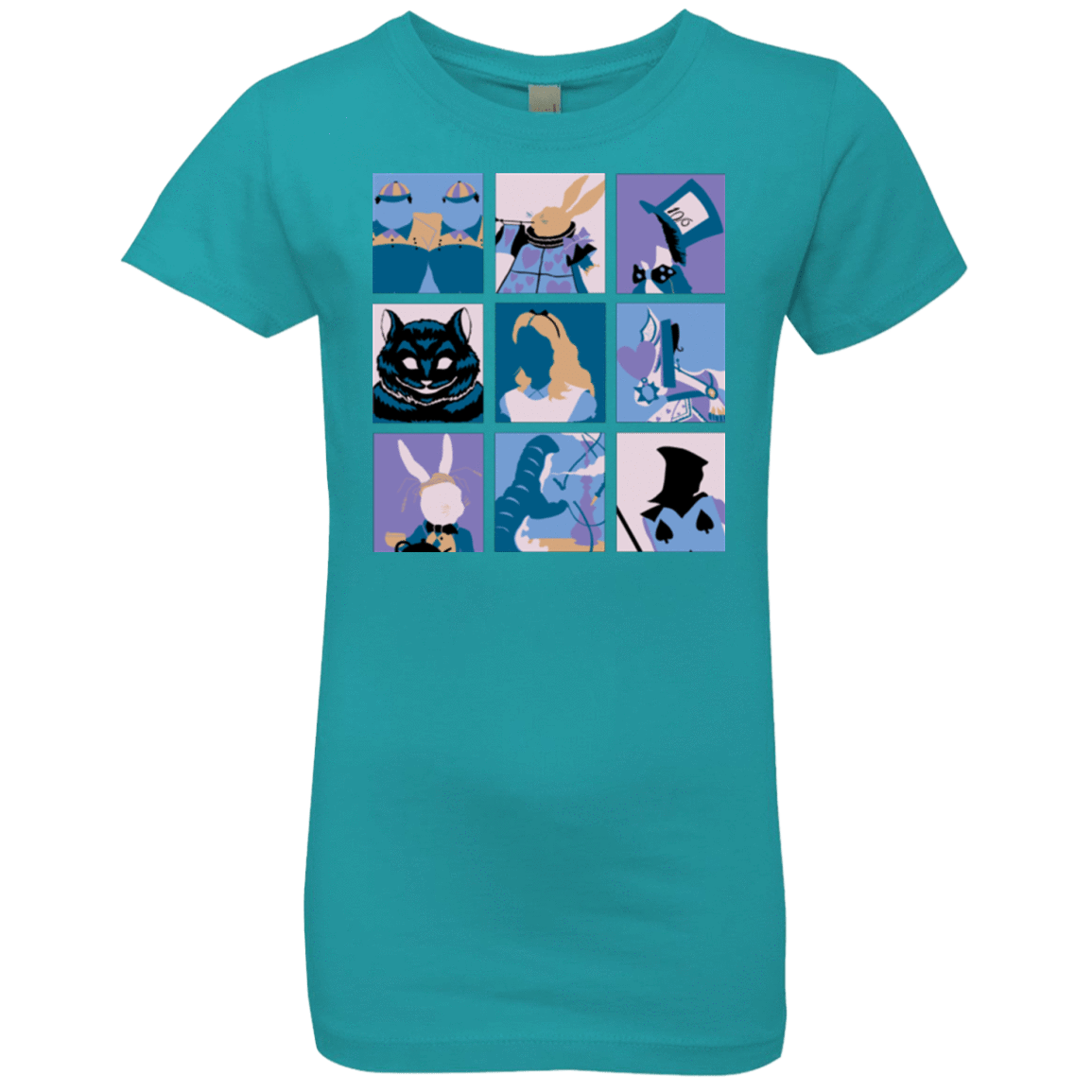 T-Shirts Tahiti Blue / YXS Alice Pop Girls Premium T-Shirt