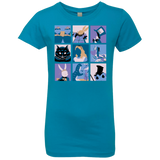 T-Shirts Turquoise / YXS Alice Pop Girls Premium T-Shirt