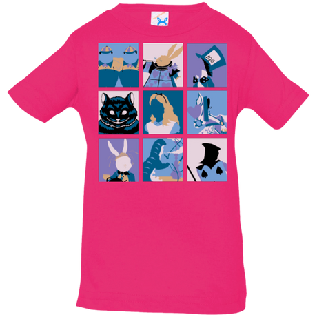 T-Shirts Hot Pink / 6 Months Alice Pop Infant PremiumT-Shirt