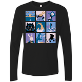 T-Shirts Black / Small Alice Pop Men's Premium Long Sleeve