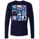 T-Shirts Midnight Navy / Small Alice Pop Men's Premium Long Sleeve