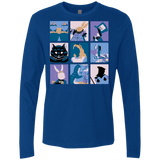 T-Shirts Royal / Small Alice Pop Men's Premium Long Sleeve