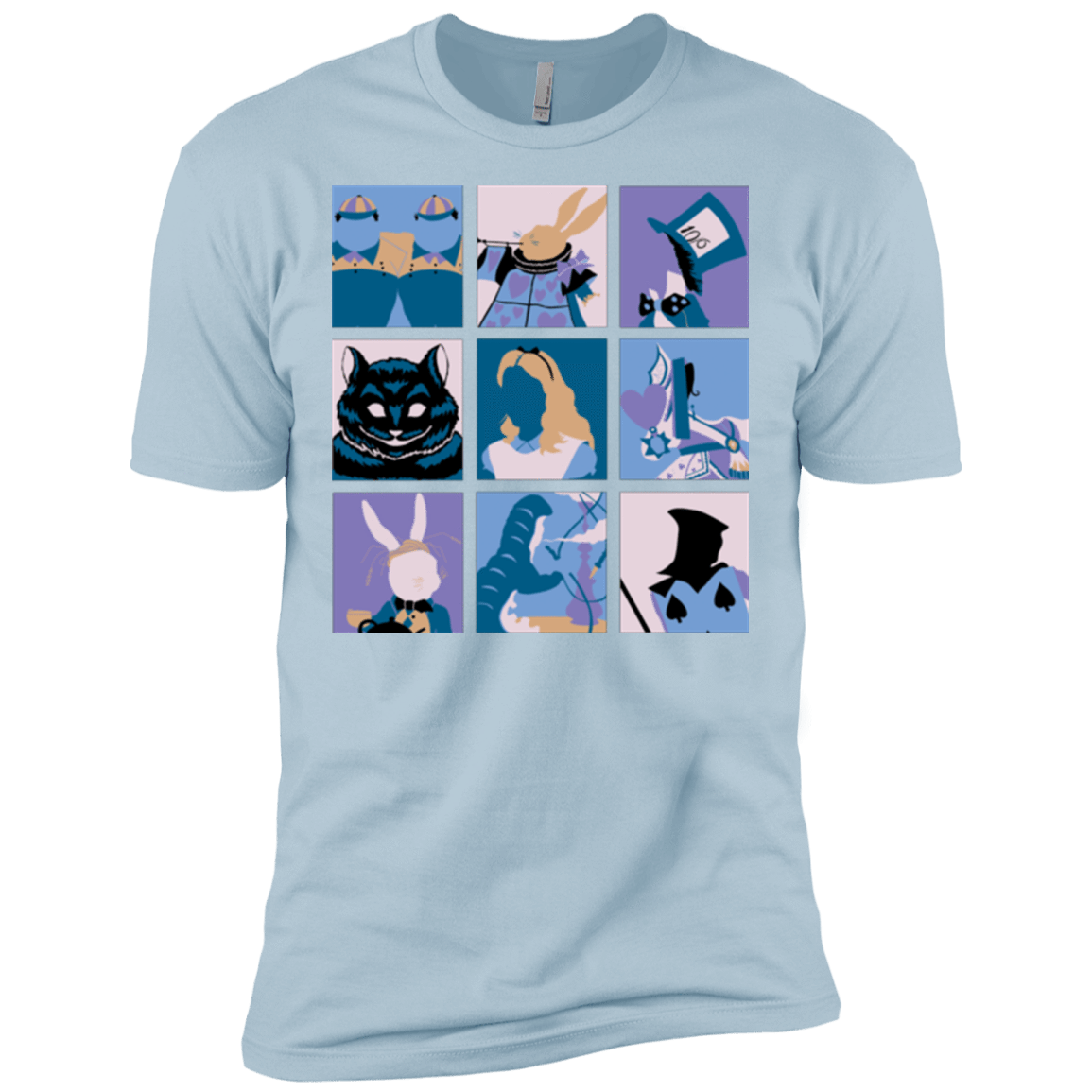 T-Shirts Light Blue / X-Small Alice Pop Men's Premium T-Shirt