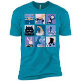 T-Shirts Turquoise / X-Small Alice Pop Men's Premium T-Shirt