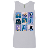 T-Shirts Heather Grey / Small Alice Pop Men's Premium Tank Top