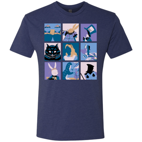 T-Shirts Vintage Navy / Small Alice Pop Men's Triblend T-Shirt