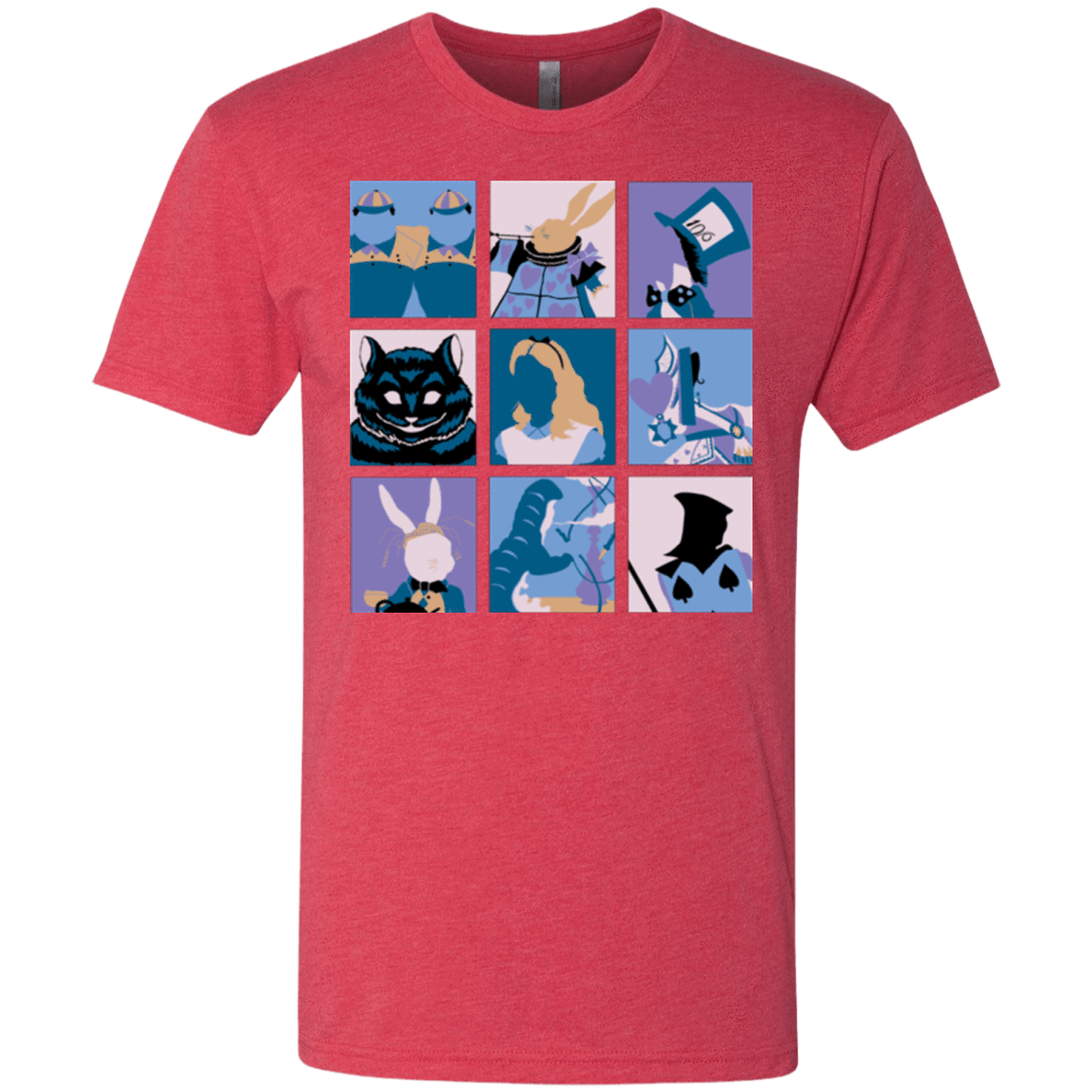 T-Shirts Vintage Red / Small Alice Pop Men's Triblend T-Shirt