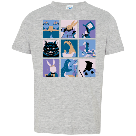 T-Shirts Heather / 2T Alice Pop Toddler Premium T-Shirt