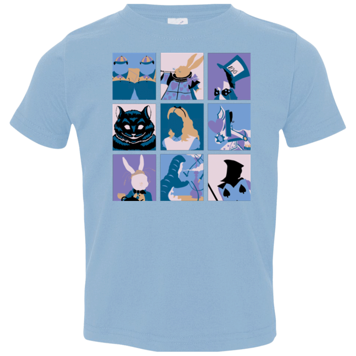 T-Shirts Light Blue / 2T Alice Pop Toddler Premium T-Shirt