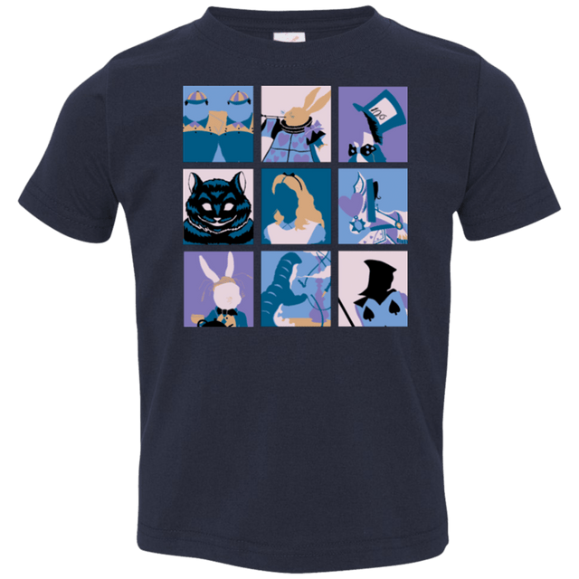 T-Shirts Navy / 2T Alice Pop Toddler Premium T-Shirt