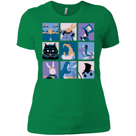 T-Shirts Kelly Green / X-Small Alice Pop Women's Premium T-Shirt