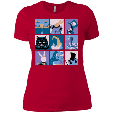 T-Shirts Red / X-Small Alice Pop Women's Premium T-Shirt